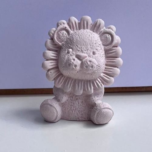 Leãozinho Decorativo em Gesso