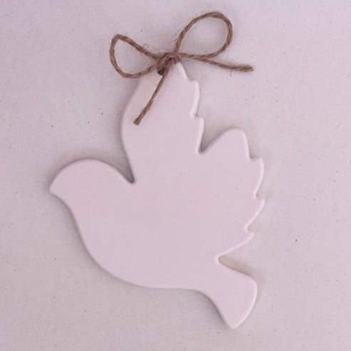 Pomba de Gesso Perfumado
